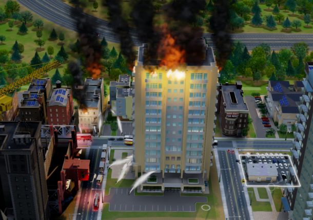 SimCity Burning